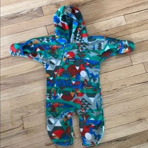Baby boys fleece Patagonia bunting